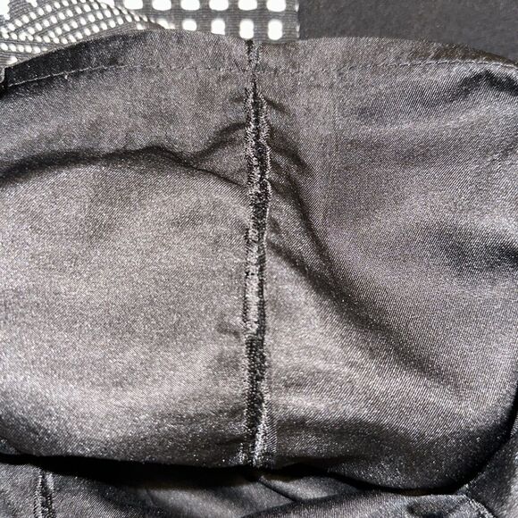 Jeanswest 4 Knit Black & White Back Zip Embroidered Mini Pencil Skirt - Picture 11 of 13